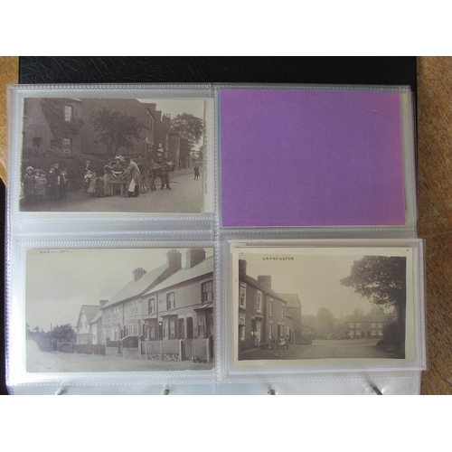 100 - Leicestershire. Coln. in modern albums. Leicester city views (in 2 albums) incl. Market Place, stati... 