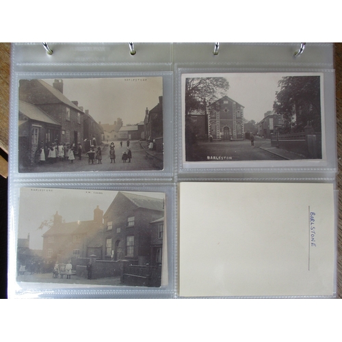 100 - Leicestershire. Coln. in modern albums. Leicester city views (in 2 albums) incl. Market Place, stati... 