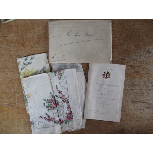 116 - Ephemera. Misc. coln.  incl. illustrated autograph album, later stereo viewer, postcards incl. Napol... 