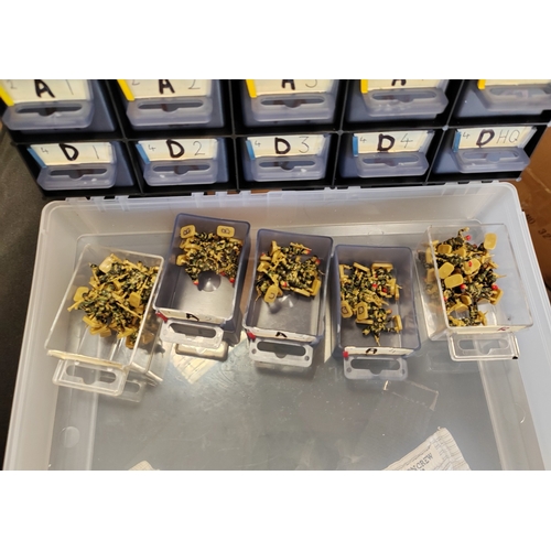 127 - Collection of unboxed various scale military vehicles mostly kit built planes, fighter jets, tanks, ... 