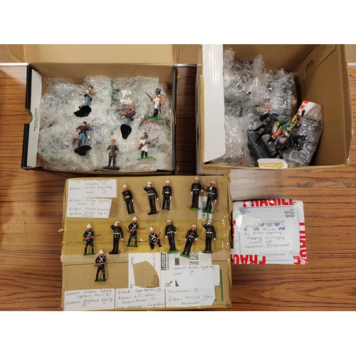 149 - Collection of unboxed soldiers generally very good/near mint with Asset, Britains, Forward March, Fu... 