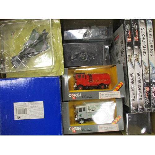 168 - Collection including Anso, Atlas, Corgi, Onyx, Oxford Die Cast, racing cars in plastic display cases... 