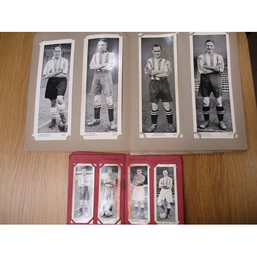 19 - Collection in stock books and albums with complete sets including Carreras Turf Footballers (49), Ch... 