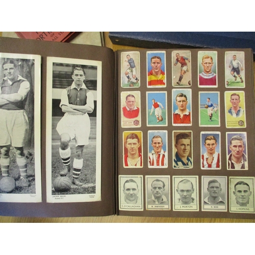 19 - Collection in stock books and albums with complete sets including Carreras Turf Footballers (49), Ch... 