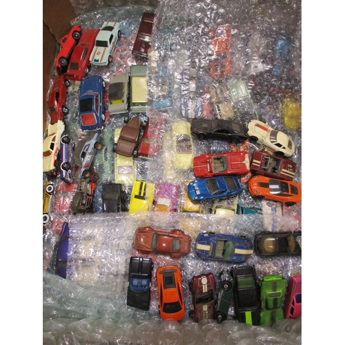 203 - Unboxed collection including ranges from Brumm, Burago, Corgi, Dinky, HotWheels, Lledo, Matchbox, So... 