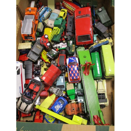 203 - Unboxed collection including ranges from Brumm, Burago, Corgi, Dinky, HotWheels, Lledo, Matchbox, So... 