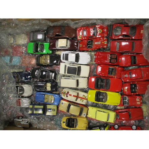 203 - Unboxed collection including ranges from Brumm, Burago, Corgi, Dinky, HotWheels, Lledo, Matchbox, So... 