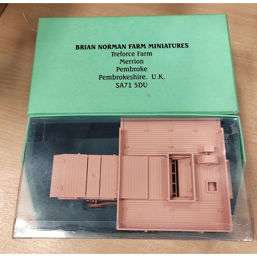 207 - Brian Norman. 'Ransomes' Threshing Machine No.09 plaster pink, red, red wheels, black tyres, mint in... 