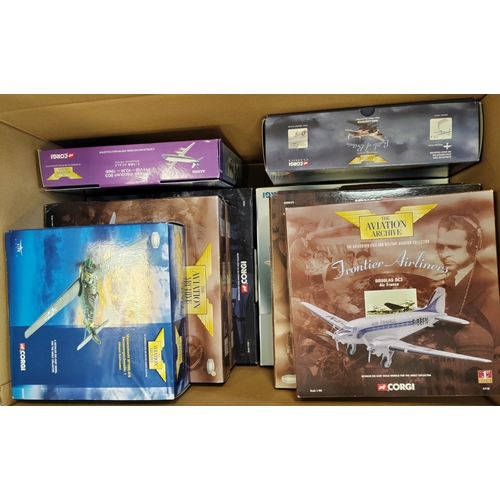 211 - Corgi. Aviation Archive collection generally mint in good plus/very good boxes with Battle of Britai... 