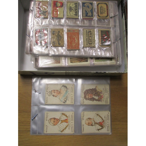 23 - Collection with complete sets including Churchman Cricketers, Mazawette Teas Kings & Queens (35), Og... 