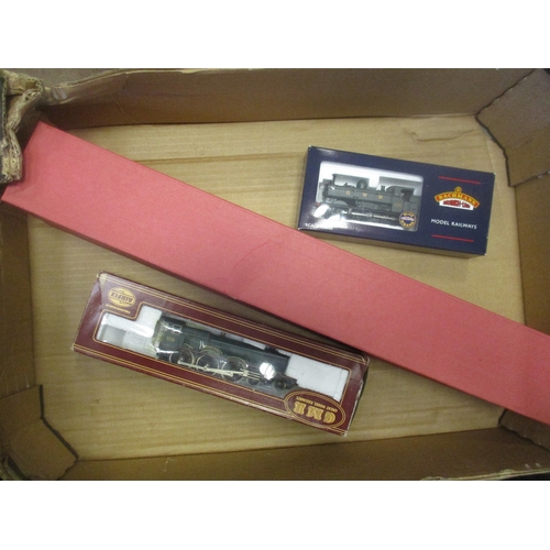 294 - Hornby. Unboxed O gauge LMS 4-4-0 1185 brown locomotive with tender, repainted to a high standard in... 