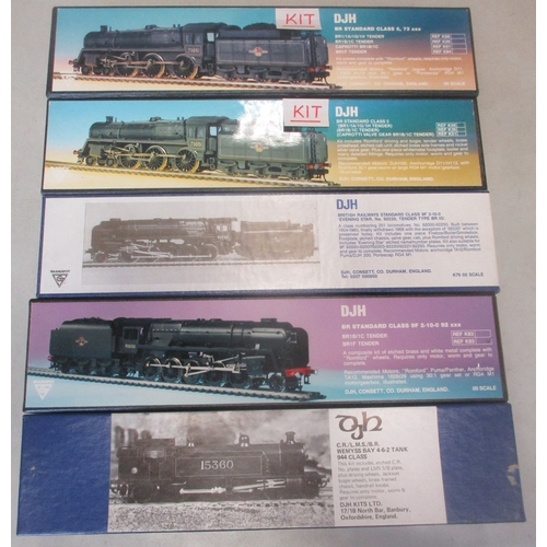 319 - DJH. Range of unassembled OO gauge locomotive kits, generally mint in excellent to near mint boxes, ... 