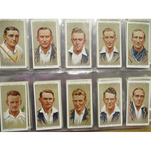 6 - Collection in 6 albums with complete sets including Churchman Lawn Tennis, Sarony Tennis Strokes, Mo... 