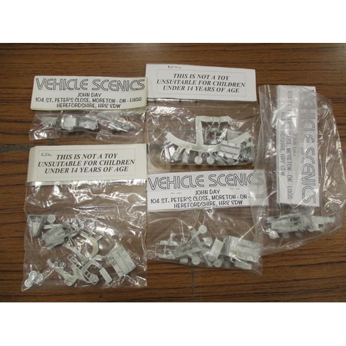 603 - Collection of OO gauge unmade kits including Airfix, Dapol, Heljan, white metal and plastic kits etc... 