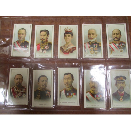 67 - Taddy. Complete set in plastic sleeves Russo Japanese War (1-25) generally good. Cat. £650. (See pho... 