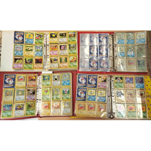 78 - Collection of Pokémon generally very good to excellent in 4 folders and 3 boxes consisting of 1st/2n... 