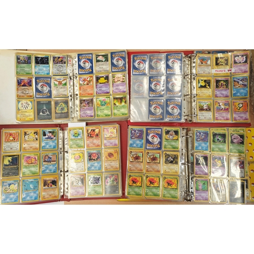 78 - Collection of Pokémon generally very good to excellent in 4 folders and 3 boxes consisting of 1st/2n... 