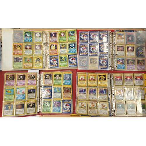 78 - Collection of Pokémon generally very good to excellent in 4 folders and 3 boxes consisting of 1st/2n... 