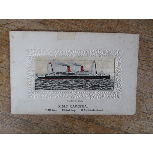 86 - Misc. coln. in albums and loose. General UK topo. with few better cards noted. Woven silk RMS Caroni... 