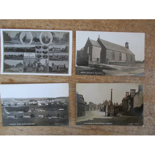 96 - Misc. coln. in old album and loose. General views, greetings, children, family portraits incl. milit... 