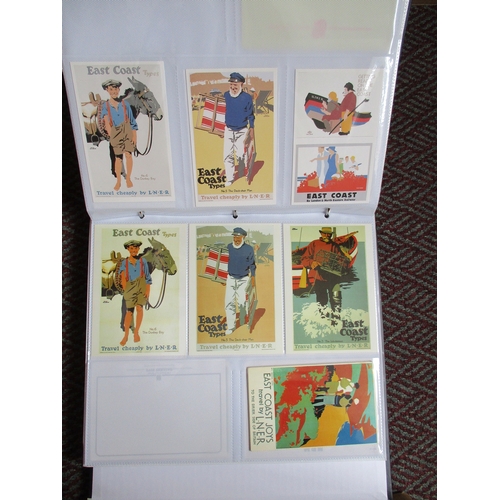 99 - Misc. coln. in modern albums, boxes and loose of later and modern advertising cards. Few earlier not... 