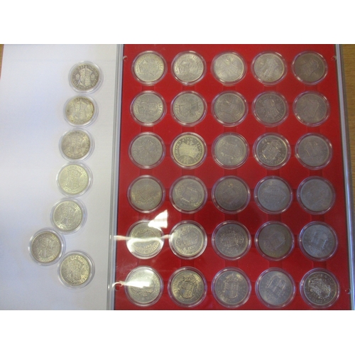 417 - Range of halfcrowns, generally very fine to extremely fine, with 1937 proof FDC, 1937-1949, 1950 (2)... 