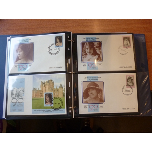 61 - Large range of mainly covers in 15 albums, incl GB FDCs from 1960-2016 incl Buckingham covers, Benha... 