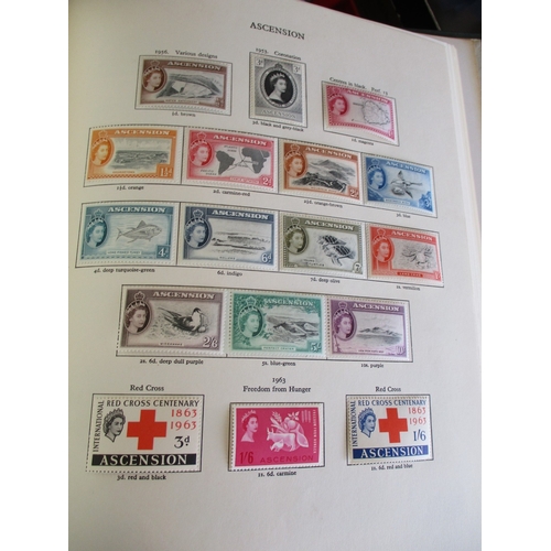 7 - BC QEII mounted mint Abu Dhabi to Ascension coln in SG New Age album. Abu Dhabi with 1964 set, 1965,... 