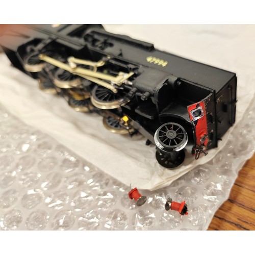 415 - OO gauge kit built Beyer-Garratt 2-6-6-2 LMS 47994 black rotating bunker locomotive, near mint other... 