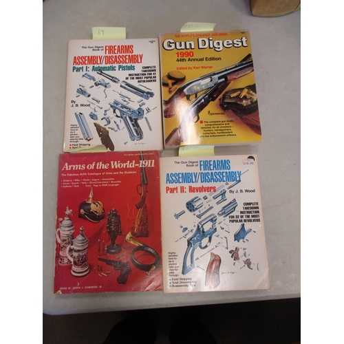 196 - Firearms reference books including Cartridge Headstamp Guide by White & Munhall (1963), British Ordn... 