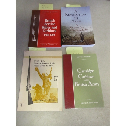 198 - Firearms reference books including The Pinfire System by Smith & Curtis (1983), The British Service ... 