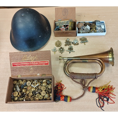 209 - Collection generally fine very with British Mk III (Turtle) steel helmet from 1953 marked ROC 4, PS,... 