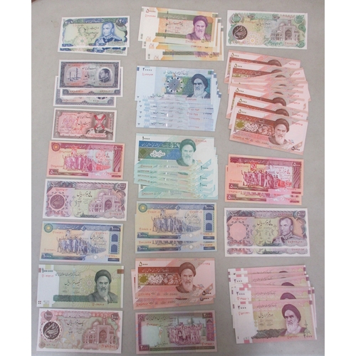 283 - Iran. 1970s to 2000s collection, generally extremely fine to near uncirculated, with ranges of 10000... 