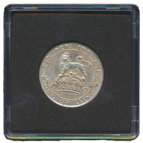 360 - George V range of shillings with 1915, 1924, 1926, 1927, 1927 new type, 1929, 1936 uncirculated, 191... 