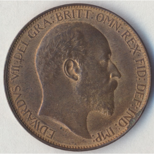 370 - Collection with halfpennies 1896, 1902, 1915, 1916, 1931 uncirculated with lustre, 1901, 1903, 1908,... 