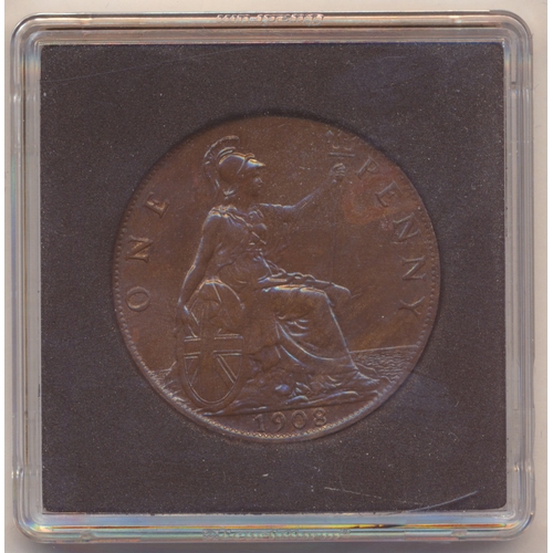 403 - 20th century collection of pennies with 1937, 1938, 1940, 1949 uncirculated with lustre, 1913, 1921,... 