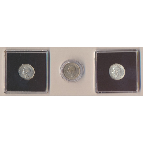 409 - George V - George VI collection of sixpences with 1926, 1930, 1933, 1935, 1952 uncirculated, 1934 go... 