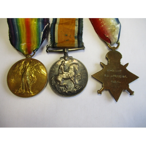 48 - Coventry WW1 Weatherby family medals with:
1. BWM, Victory Medal and Memorial Plaque to 307840 Pte D... 