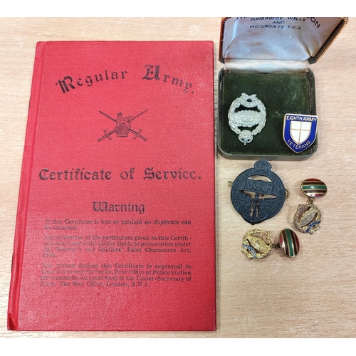 57 - Emerson group with:
1. Fathers WWI British War Medal and Victory Medal to 46288 Cpl H.Emerson R.A.F ... 