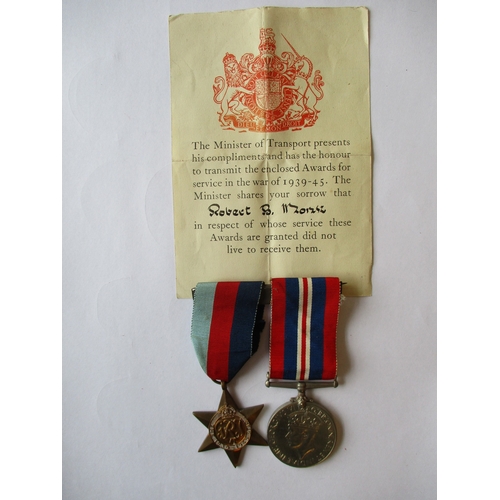 7 - Range with WWI 1915 trio and WWII Defence Medal with WWI miniatures to M2-033129 Pte R. Monk A.S.C.,... 