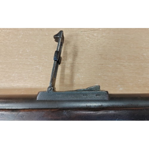 93 - Martini Henry .577/450 MKIV breech loading rifle, side of breech marked I.V/1, towards edge A/D, und... 