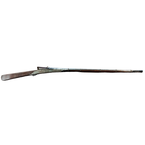 94 - Rifles x 2
1. Good quality reproduction 1853 Tower 3 Band rifle, lock plate marked crown/V.R. and To... 