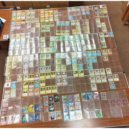 78 - Collection of Pokémon generally very good to excellent in 4 folders and 3 boxes consisting of 1st/2n... 