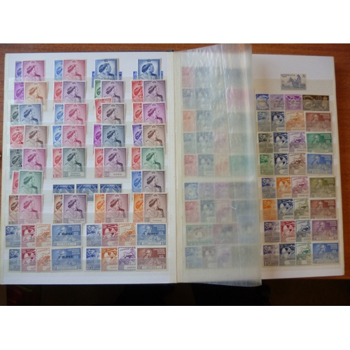 127 - Omnibus. M/UM, misc Omnibus ranges in 1 stockbook, incl 1935 SJ range, 1937 Coronation range, 1948 R... 