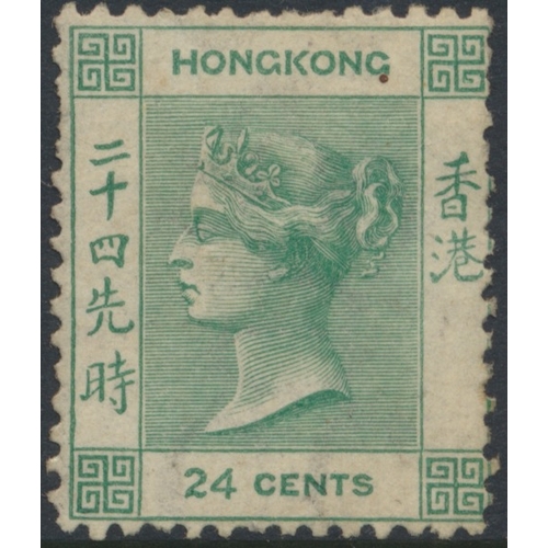 165 - Hong Kong. QV to QEII largely mint coln in 2 Lighthouse albums and a stockbook, with 1863-80 vals to... 