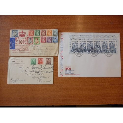 184 - New Zealand. FDCs from 1933 to 1990,  bklts, & modern UM material to 2003, incl collectors packs, M/... 