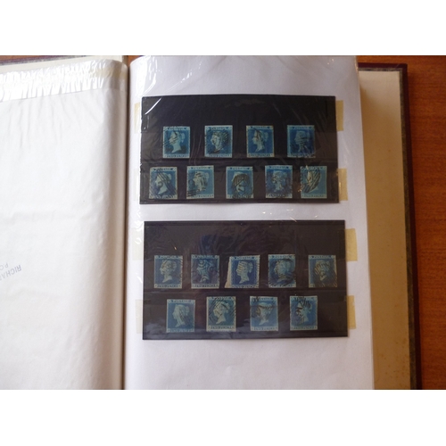 233 - QV-QEII M/U coln in albums and ring binders, incl 1840 1d blacks U (x10), 3 to 4 margins, plates 1-7... 