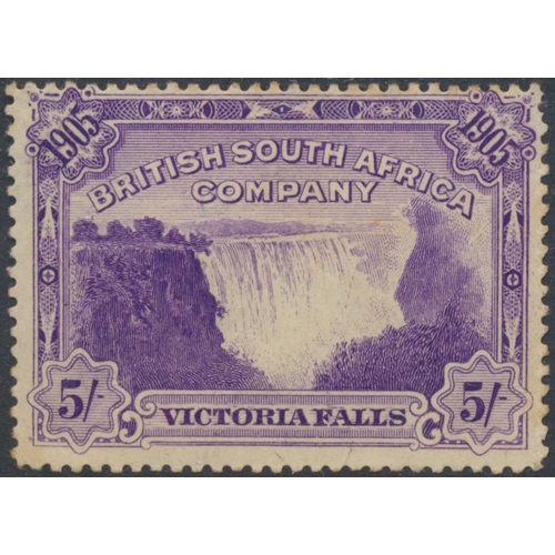 36 - BC, early to modern M/U coln in albums and stockbooks, incl Rhodesia 1896-7 vals to 10/- U, 1898-08 ... 