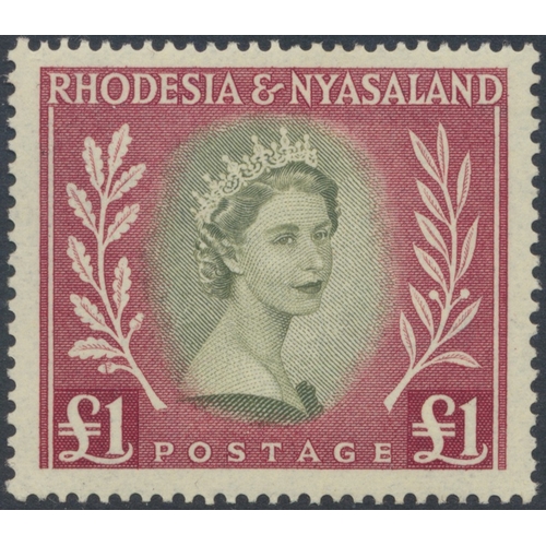 36 - BC, early to modern M/U coln in albums and stockbooks, incl Rhodesia 1896-7 vals to 10/- U, 1898-08 ... 