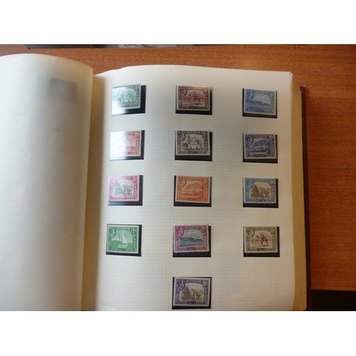 6 - BC, QV-QEII M/U coln in 2 SG Devon albums. Incl Aden 1939-48 set M, Antigua 1938 set M, Ascension 19... 